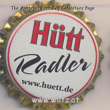 Beer cap Nr.18460: Hütt Radler produced by Hütt-Brauerei Bettenhäuser KG/Baunatal