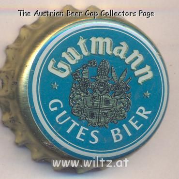 Beer cap Nr.18503: Gutmann Hefeweizen Alkoholfrei produced by Brauerei Fritz Gutmann/Titting