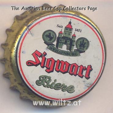 Beer cap Nr.18509: Sigwart Bier produced by Sigwart/Weissenburg