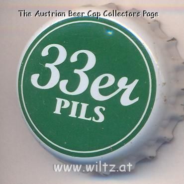 Beer cap Nr.18510: 33er Pils produced by Brauerei Kummert GmbH & Co.KG/Amberg