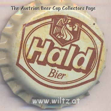 Beer cap Nr.18521: Hald Bier produced by Brauerei A. Hald/Dischingen