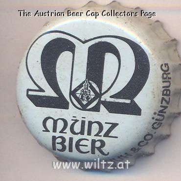 Beer cap Nr.18528: Münz Bier produced by Münz-Brauerei L. Bundschuh & Co. KG/Günzberg