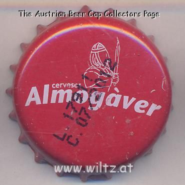 Beer cap Nr.18566: Amogaver produced by Cerveses Almogaver/Almogaver