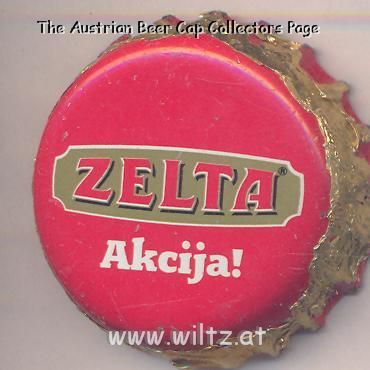 Beer cap Nr.18610: Zelta produced by Aldaris/Riga