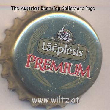 Beer cap Nr.18621: Lacplesis Premium produced by AS Lacplesis alus/Lielvalde