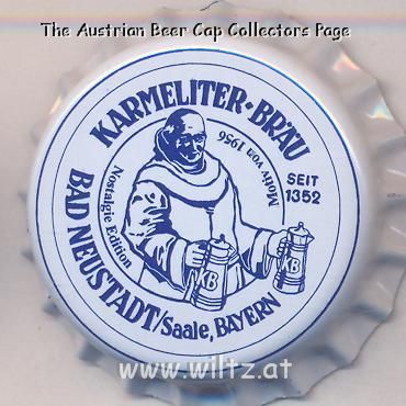 Beer cap Nr.18623: Karmeliter Bräu produced by Karmeliter Bräu/Bad Neustadt/Saale