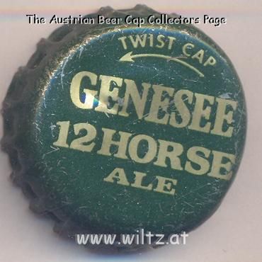 Beer cap Nr.18699: Genesee 12 Horse Ale produced by Genesee Brewing Co./Rochester