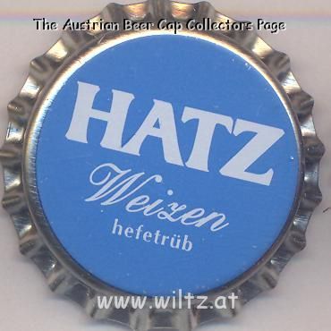 Beer cap Nr.18733: Hatz Weizen Hefetrüb produced by Hofbräuhaus Hatz/Hatz
