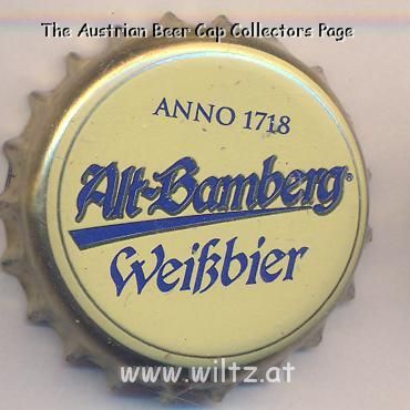 Beer cap Nr.18784: Alt Bamberg Weißbier produced by Braumanufactur Alt-Bamberg GmbH/Bamberg