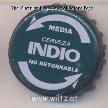 Beer cap Nr.19272: Cerveza Indio produced by Cerveceria Cuauhtemoc - Moctezuma/Monterrey