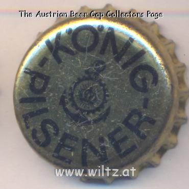 Beer cap Nr.19410: König Pilsener produced by König-Brauerei GmbH & Co. KG/Duisburg