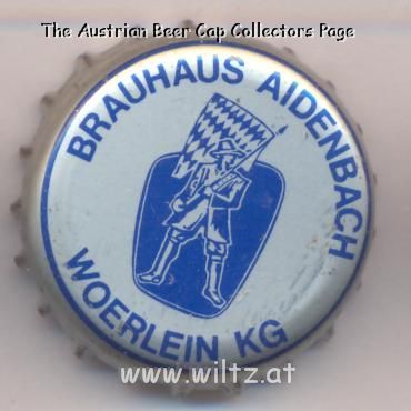Beer cap Nr.19418: unknown produced by Brauhaus Aidenbach Woerlein KG/Aidenbach