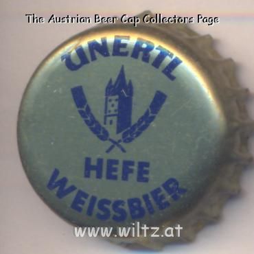 Beer cap Nr.19421: Unertl Hefe Weissbier produced by Unertl Weissbier GmbH/Haag/Obb.
