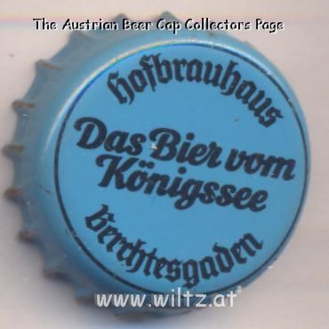 Beer cap Nr.19432:   produced by Hofbräuhaus Berchtesgaden/Berchtesgaden