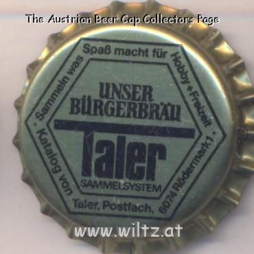 Beer cap Nr.19452: Bürgerbräu produced by Bürgerbräu Bad Reichenhall/Bad Reichenhall