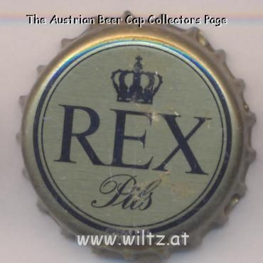 Beer cap Nr.19477: Rex Pils produced by Berliner Kindl Brauerei AG/Berlin