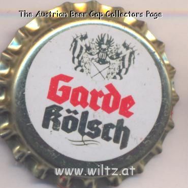 Beer cap Nr.19491: Garde Kölsch produced by Garde/Köln