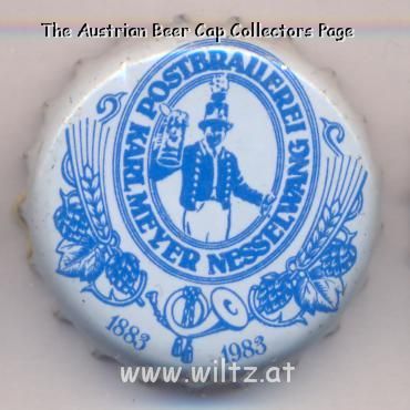 Beer cap Nr.19502: Allgäuer Landbier produced by Postbrauei Karl Meyer/Nesselwang