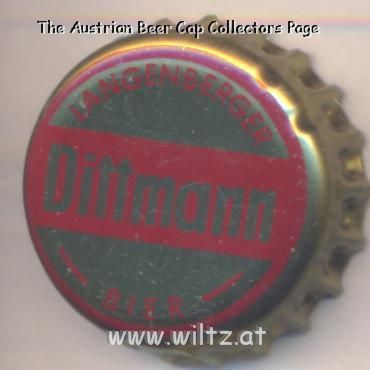 Beer cap Nr.19505: Dittmann produced by Brauerei Gebr. Dittmann KG/Langenberg