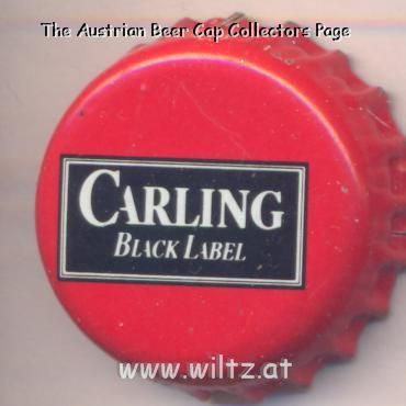 Beer cap Nr.19547: Carling Black Label produced by The South African Breweries/Johannesburg