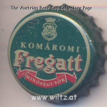 Beer cap Nr.19631: Komaromi Fregatt produced by Komaromi Amstel Sörgyar/Komarom