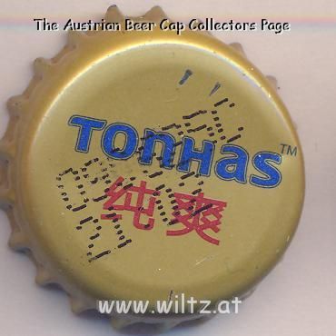 Beer cap Nr.19715: Tonhas produced by China Resources Snow Breweries Ltd./Hong Kong