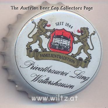 Beer cap Nr.19733: Lang Pils Das Original produced by Privatbrauerei Lang/Waltershausen