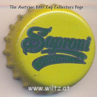 Beer cap Nr.19846: Soproni Citron produced by Brau Union Hungria Sörgyrak Rt./Sopron