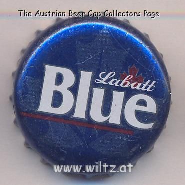 Beer cap Nr.19862: Blue produced by Labatt Brewing/Ontario