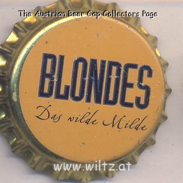 Beer cap Nr.19917: Blondes Das wilde Milde produced by Karlsberg Brauerei/Homburg/Saar