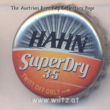 Beer cap Nr.19926: Hahn Super Dry 3.5 produced by Hahn Brewing/Camperdown