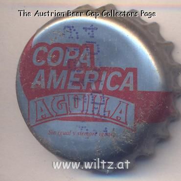 Beer cap Nr.19967: Aguila Copa America produced by Cerveceria Aquila S.A./Barranquilla