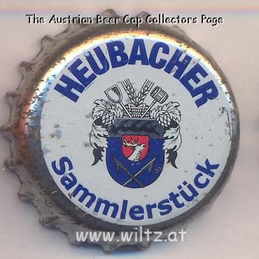 Beer cap Nr.19969: Heubacher produced by Hirsch Brauerei Heubach/Heubach