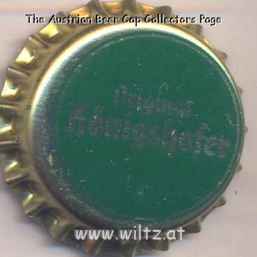 Beer cap Nr.19978: Original Königshofer produced by Brauerei Königshof/Krefeld