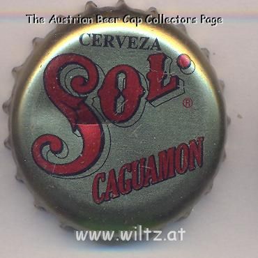 Beer cap Nr.19988: Cerveza Sol Caguamon produced by Cerveceria Cuauhtemoc - Moctezuma/Monterrey