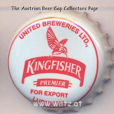 Beer cap Nr.19998: Kingfisher Premier produced by M/S United Breweries Ltd/Bangalore