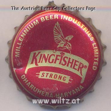 Beer cap Nr.19999: Kingfisher Stron produced by Millennium Beer Industries/Aurangabad