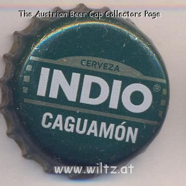 Beer cap Nr.20019: Cerveza Indio Caguamon produced by Cerveceria Cuauhtemoc - Moctezuma/Monterrey