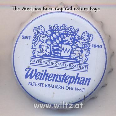 Beer cap Nr.20101: Weihenstephaner Hefe Weissbier produced by Bayrische Staatsbrauerei Weihenstephan/Freising
