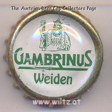 Beer cap Nr.20108: Gambrinus produced by Gambrinus/Weiden