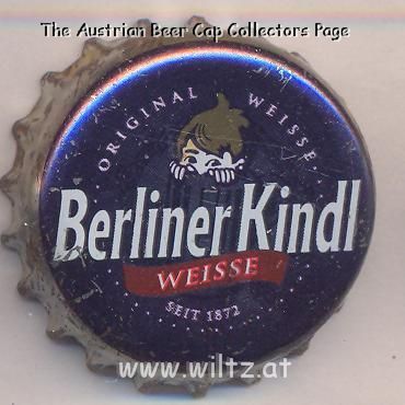 Beer cap Nr.20145: Berliner Kindl Weisse produced by Berliner Kindl Brauerei AG/Berlin