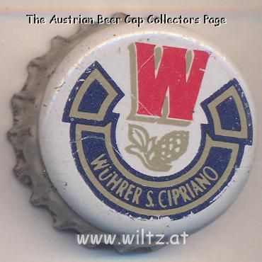 Beer cap Nr.20210: Wührer produced by Wührer/San Giorgio Nogaro
