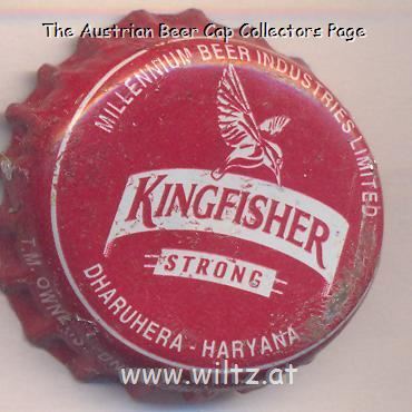 Beer cap Nr.20352: Kingfisher Strong produced by Millennium Beer Industries/Aurangabad