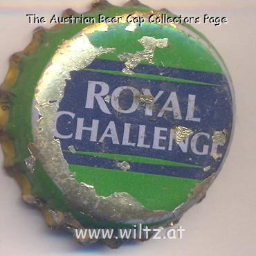 Beer cap Nr.20364: Royal Challenge produced by Shaw Wallace & Company/Mumbai