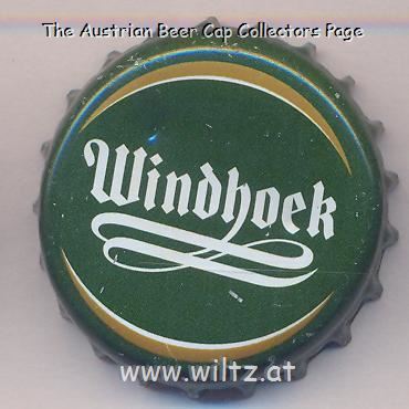 Beer cap Nr.20587: Windhoek Lager produced by Namibia Breweries Ltd/Windhoek