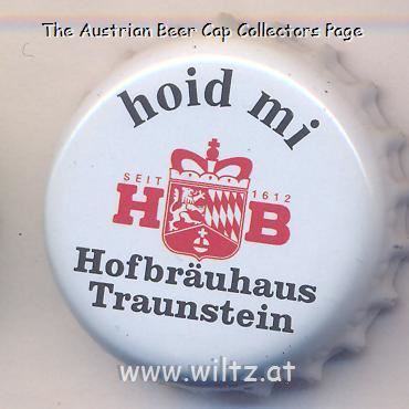 Beer cap Nr.20610: Hofbräu Weiße produced by Hofbräuhaus Traunstein/Traunstein