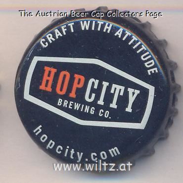 Beer cap Nr.20634: Hop City 8th Sin Black Lager produced by Hopcity Brewing Co./Brampton