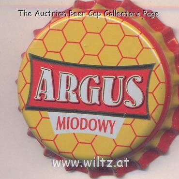 Beer cap Nr.20795: Argus Miodowy produced by Browar Lomza/Lomza