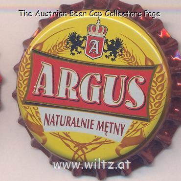 Beer cap Nr.20796: Argus Naturalnie Metny produced by Browar Lomza/Lomza