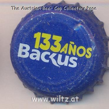 Beer cap Nr.20821: Cervecza Cristal produced by Cerveceria Backus Y Johnston/Lima